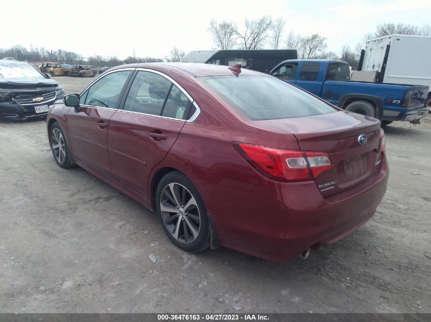 2016 SUBARU LEGACY 2.5I LIMITED - 4S3BNBN66G3009328