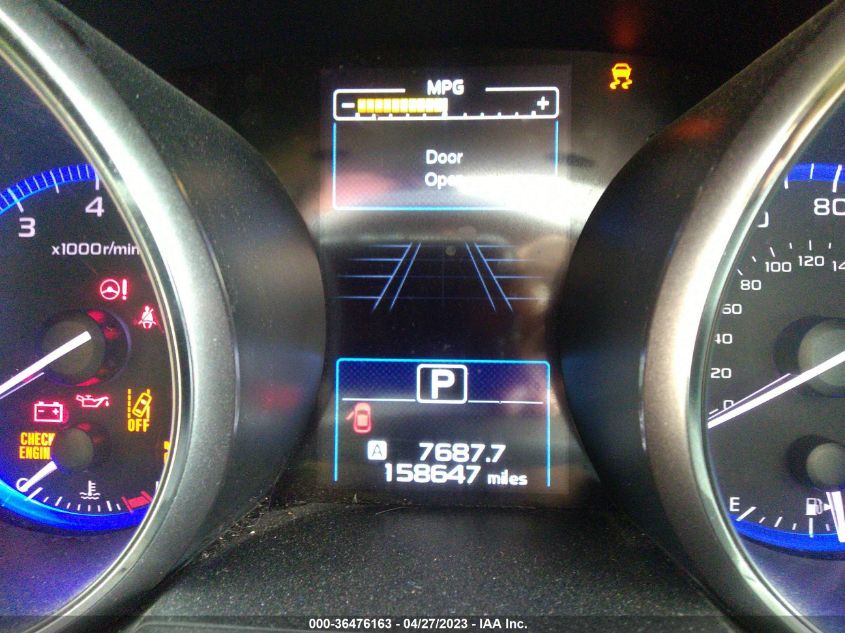 2016 SUBARU LEGACY 2.5I LIMITED - 4S3BNBN66G3009328