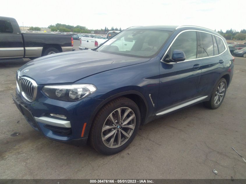 2019 BMW X3 XDRIVE30I - 5UXTR9C51KLP91735