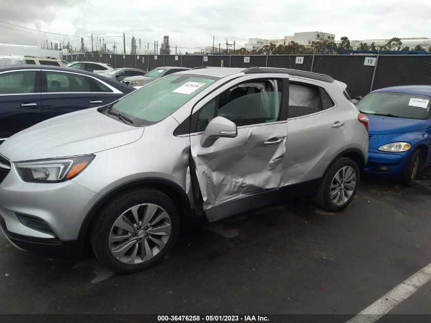 2019 BUICK ENCORE PREFERRED - KL4CJASB2KB700893