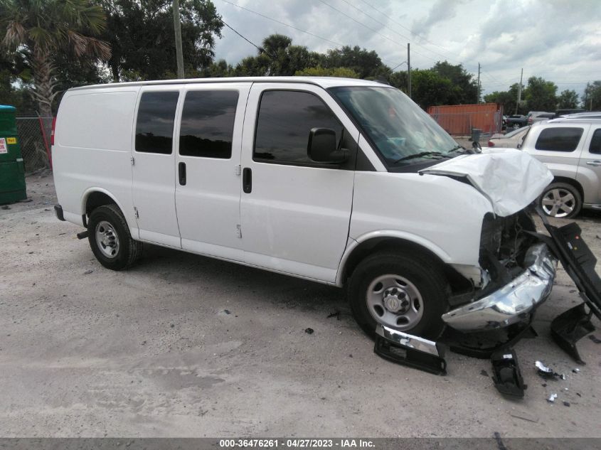 2013 CHEVROLET EXPRESS CARGO VAN - 1GCSHAF48D1161861