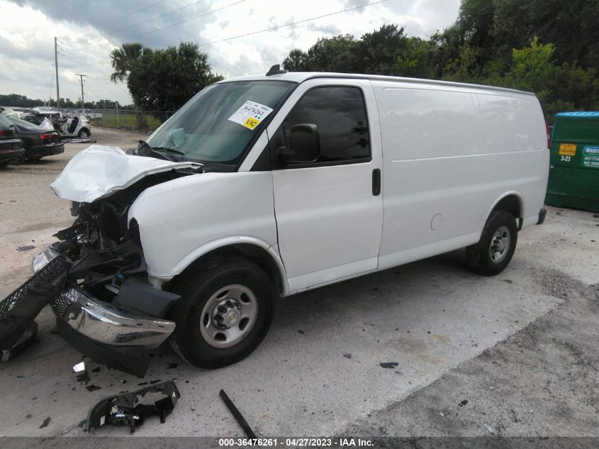 2013 CHEVROLET EXPRESS CARGO VAN - 1GCSHAF48D1161861