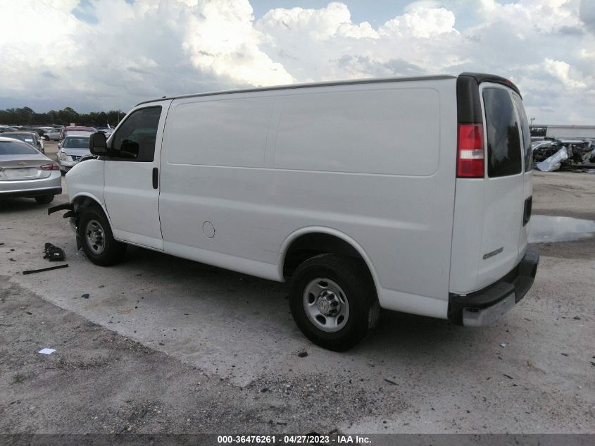 2013 CHEVROLET EXPRESS CARGO VAN - 1GCSHAF48D1161861