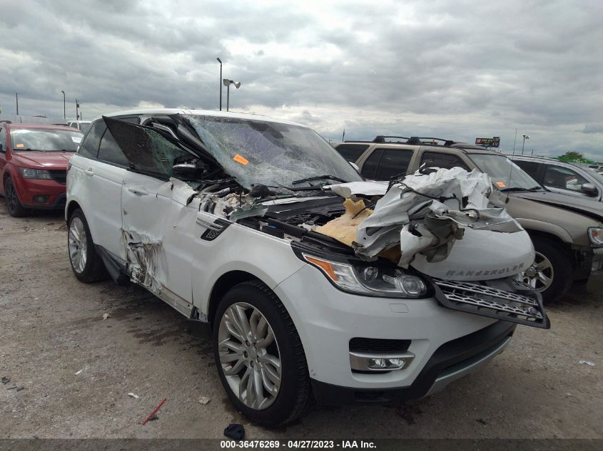 2016 LAND ROVER RANGE ROVER SPORT V6 HSE - SALWR2VF1GA645259