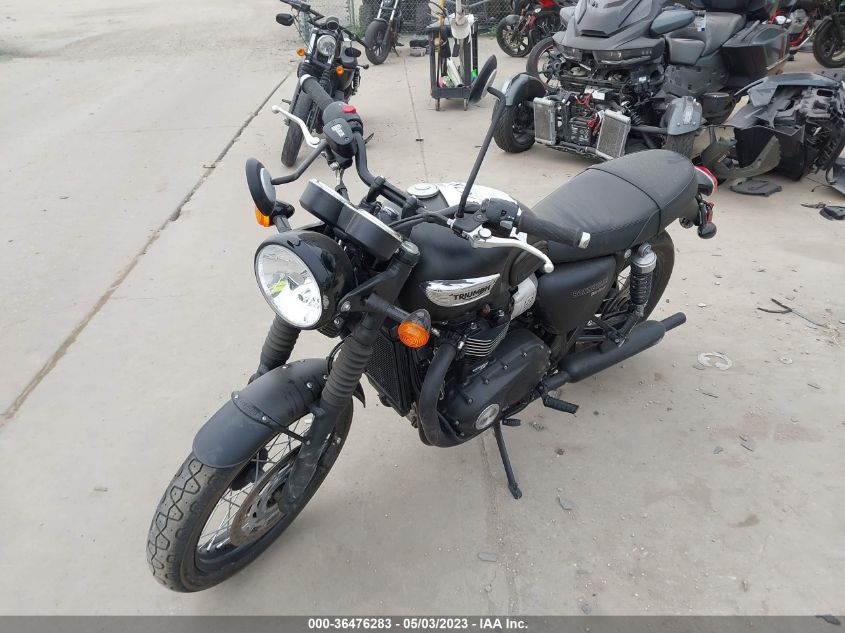 2019 TRIUMPH MOTORCYCLE BONNEVILLE T100 SMTD10GN7KT915219