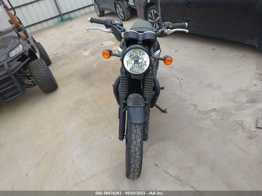 2019 TRIUMPH MOTORCYCLE BONNEVILLE T100 SMTD10GN7KT915219