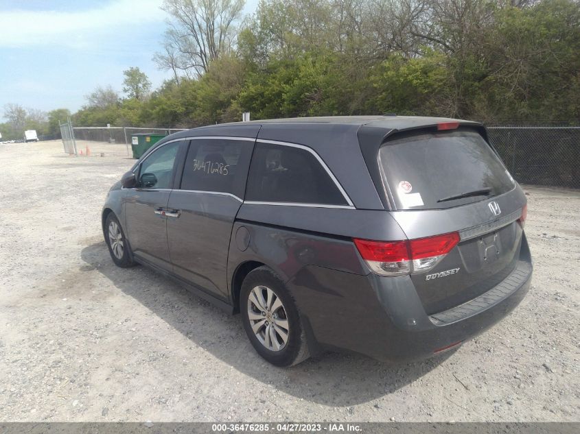 2016 HONDA ODYSSEY EX-L - 5FNRL5H65GB150248