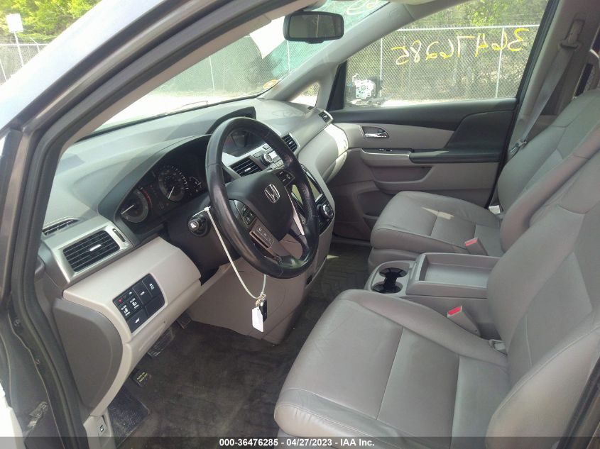 2016 HONDA ODYSSEY EX-L - 5FNRL5H65GB150248
