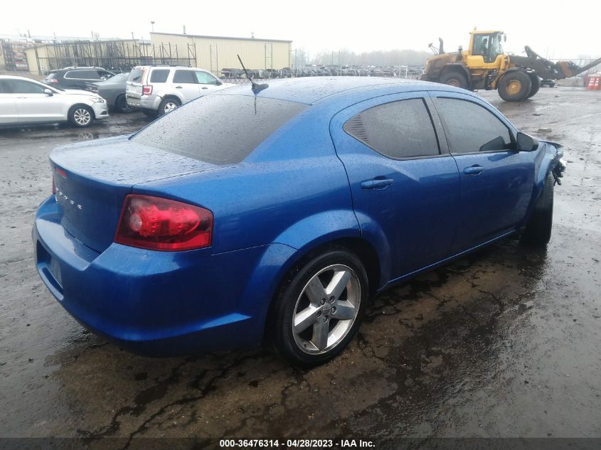 2013 DODGE AVENGER SE - 1C3CDZAB7DN621982
