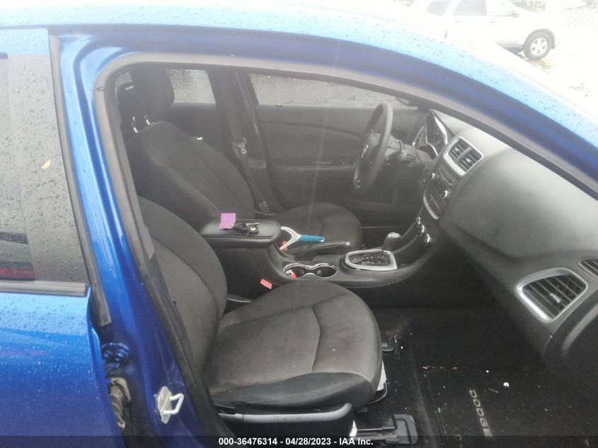 2013 DODGE AVENGER SE - 1C3CDZAB7DN621982