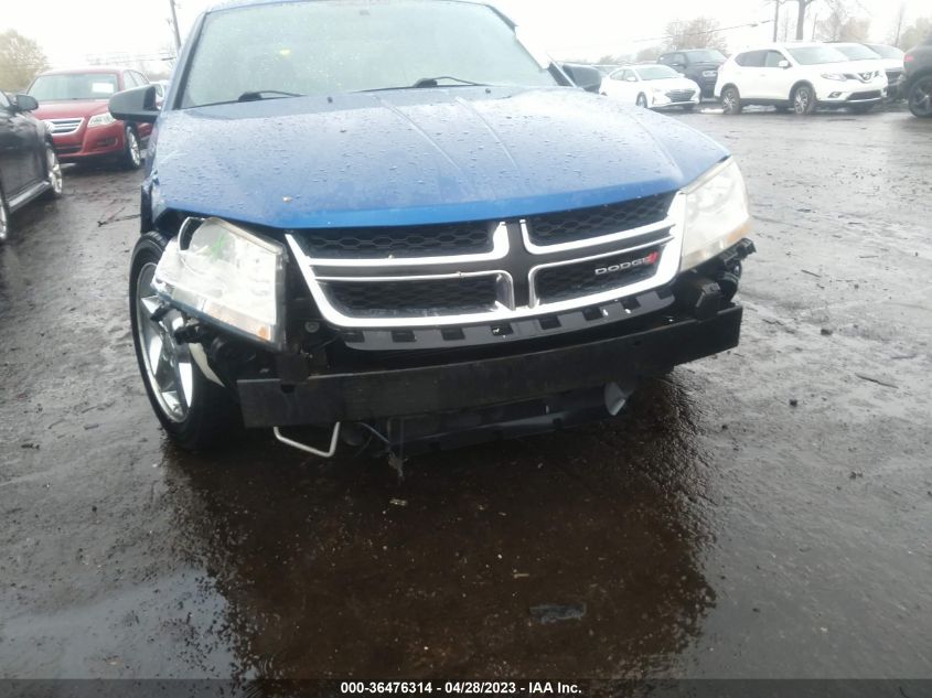 2013 DODGE AVENGER SE - 1C3CDZAB7DN621982