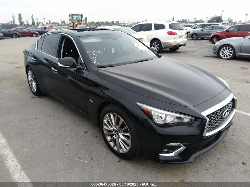 2019 INFINITI Q50 3.0T LUXE - JN1EV7AP0KM517017