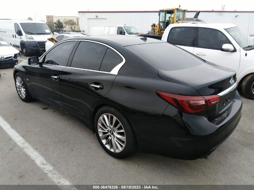 2019 INFINITI Q50 3.0T LUXE - JN1EV7AP0KM517017