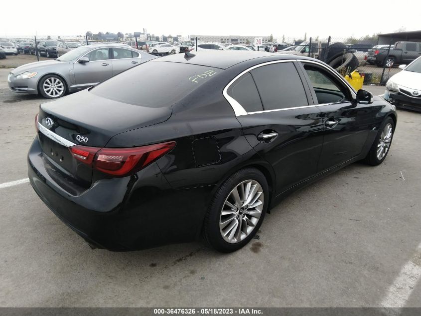 2019 INFINITI Q50 3.0T LUXE - JN1EV7AP0KM517017