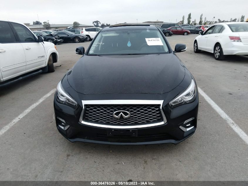 2019 INFINITI Q50 3.0T LUXE - JN1EV7AP0KM517017