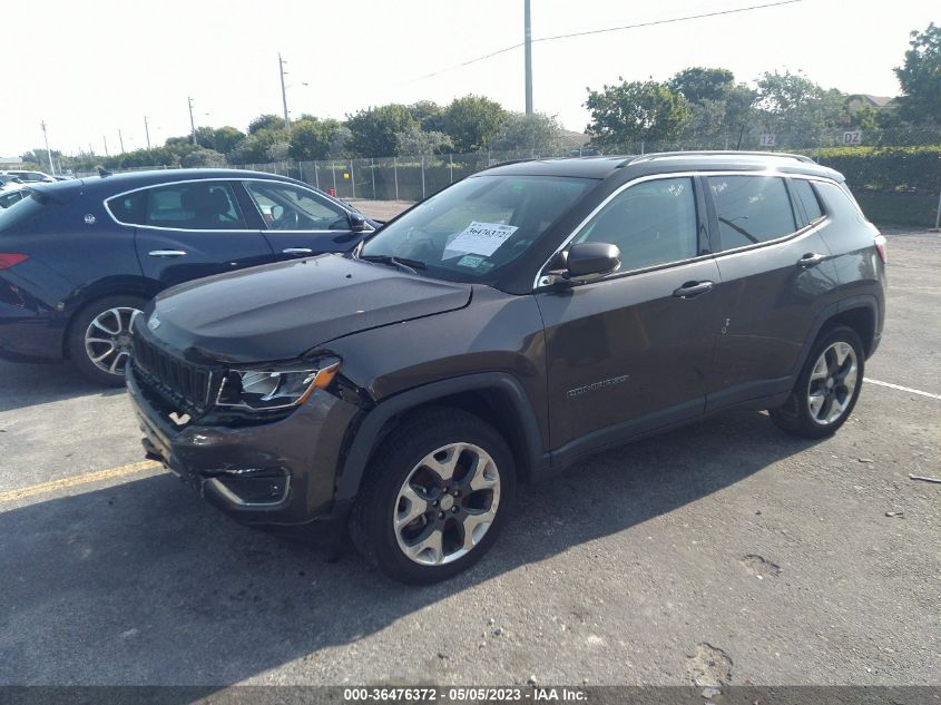 2019 JEEP COMPASS LIMITED - 3C4NJDCB6KT723333