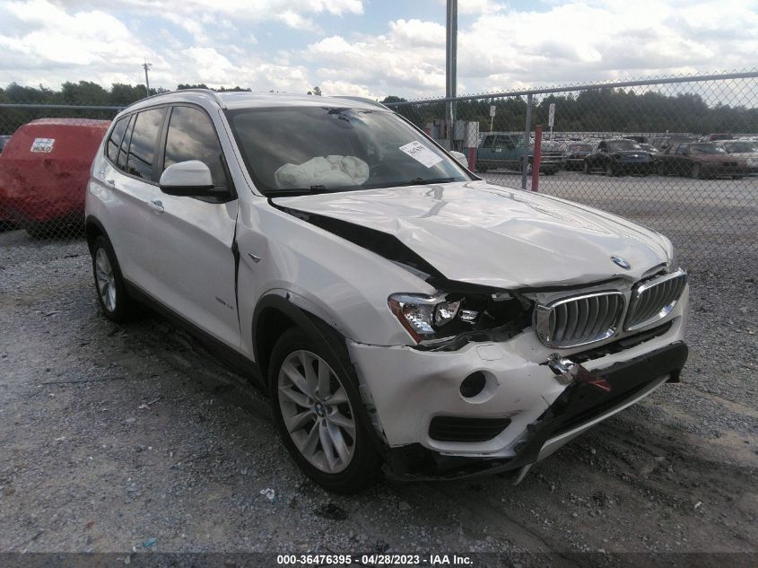 2017 BMW X3 SDRIVE28I - 5UXWZ7C52H0U45866