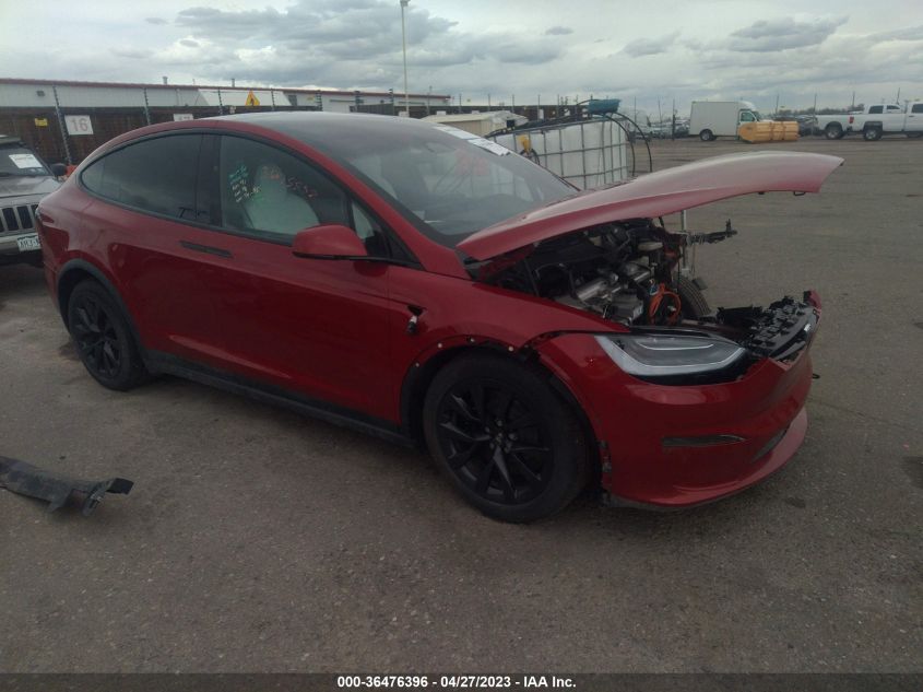 2022 TESLA MODEL X - 7SAXCAE59NF360878