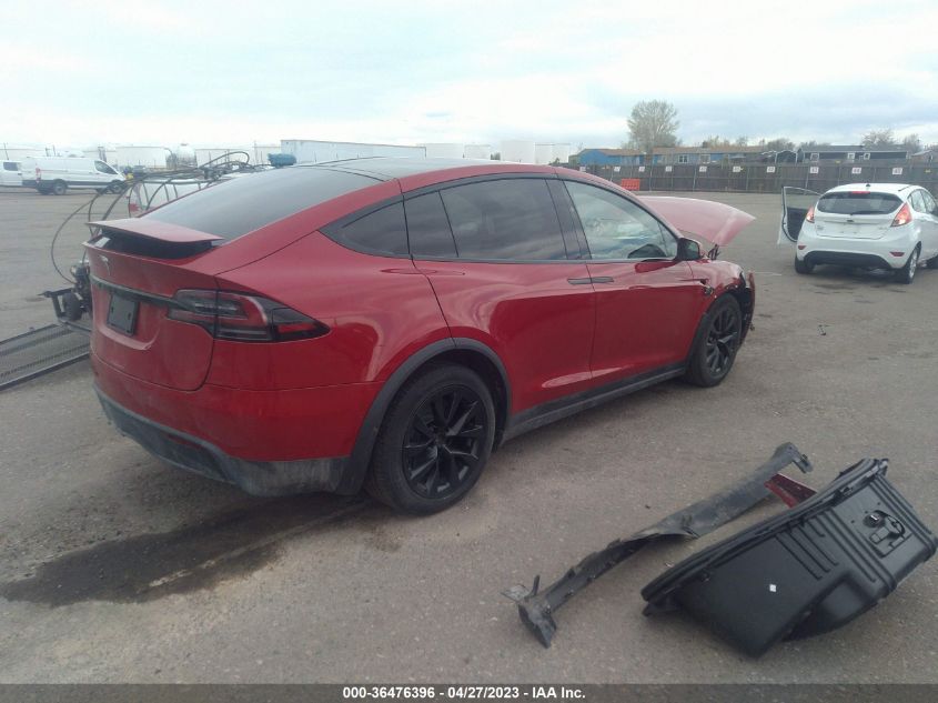 2022 TESLA MODEL X - 7SAXCAE59NF360878