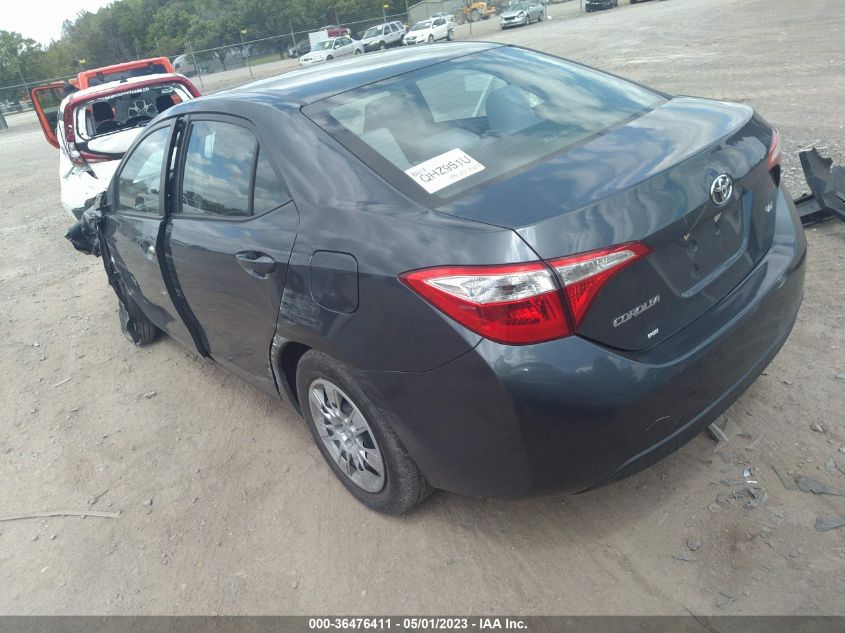 2015 TOYOTA COROLLA L/LE/S/S PLUS/LE PLUS - 2T1BURHE8FC354235
