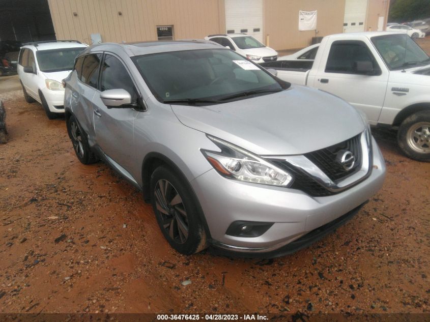 5N1AZ2MHXHN115107 NISSAN MURANO PLATINUM 2017