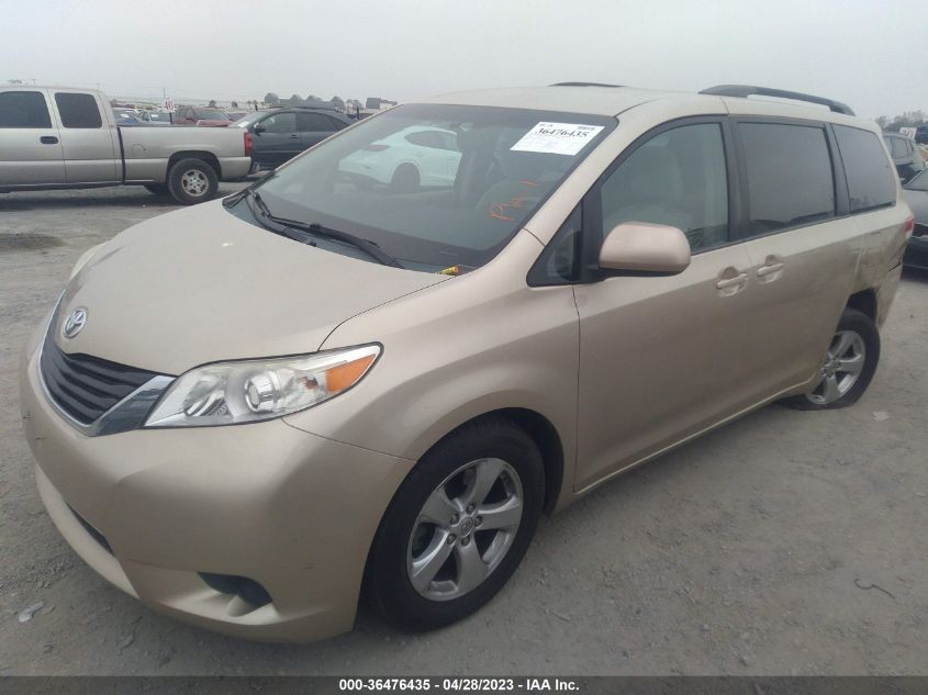 2014 TOYOTA SIENNA LE - 5TDKK3DC5ES406286