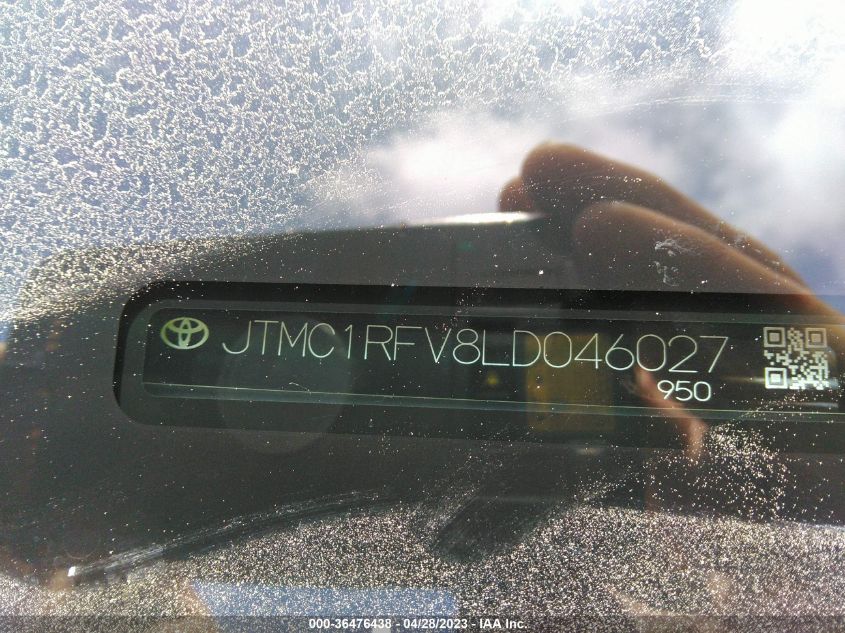 2020 TOYOTA RAV4 XLE PREMIUM - JTMC1RFV8LD046027