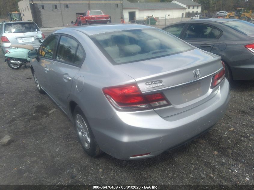 2013 HONDA CIVIC SDN LX - 2HGFB2F58DH582015