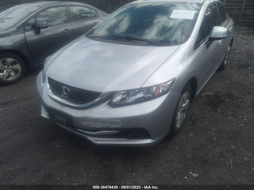 2013 HONDA CIVIC SDN LX - 2HGFB2F58DH582015