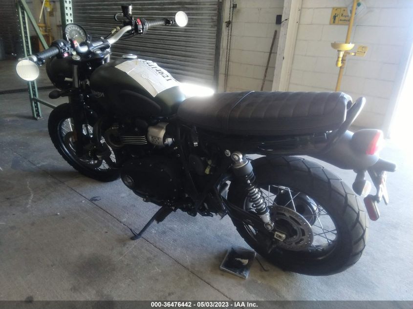 2018 TRIUMPH MOTORCYCLE STREET SCRAMBLER - SMTD44GN8JT860776