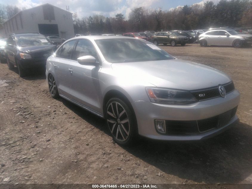 2014 VOLKSWAGEN JETTA SEDAN GLI AUTOBAHN - 3VW5S7AJ6EM352646