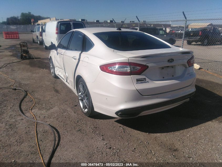 2013 FORD FUSION TITANIUM - 3FA6P0K9XDR142241