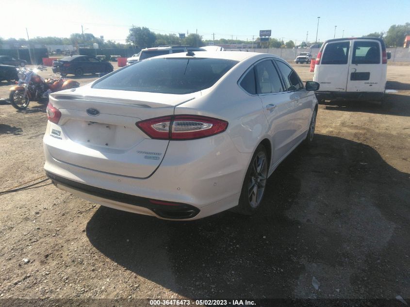 2013 FORD FUSION TITANIUM - 3FA6P0K9XDR142241