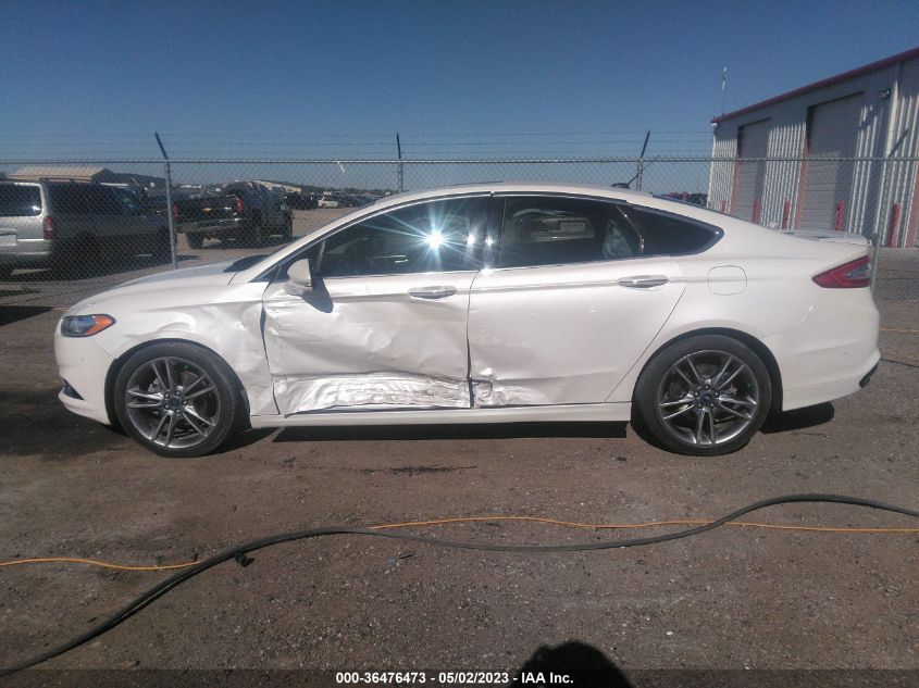 2013 FORD FUSION TITANIUM - 3FA6P0K9XDR142241