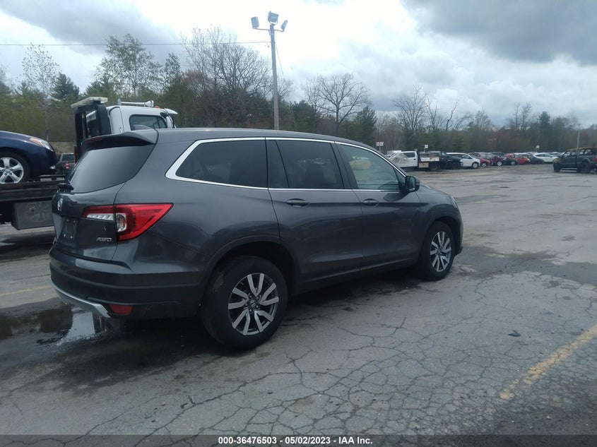 VIN 5FNYF6H37LB065534 2020 HONDA PILOT EX