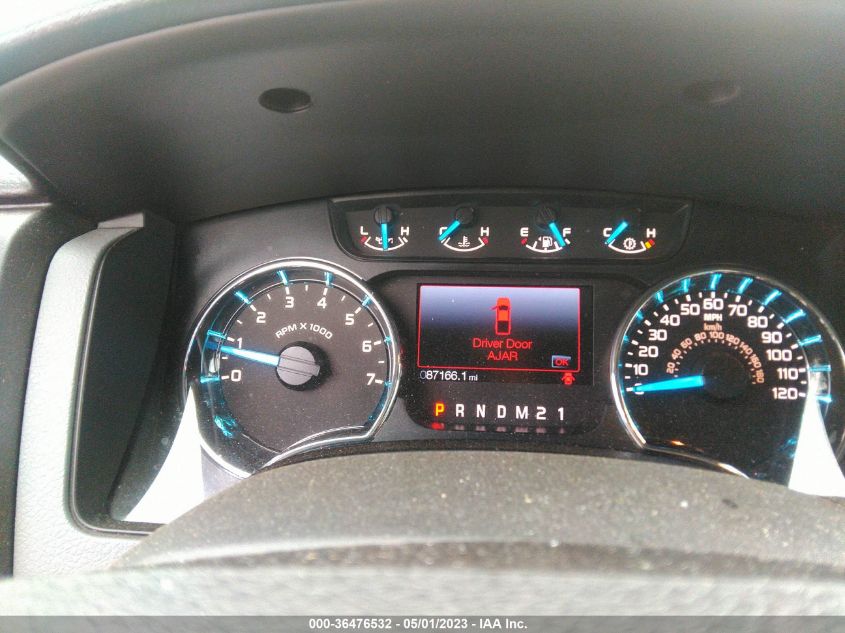 2013 FORD F-150 XL/STX/XLT/FX2/LARIAT - 1FTFX1CF8DKG11237