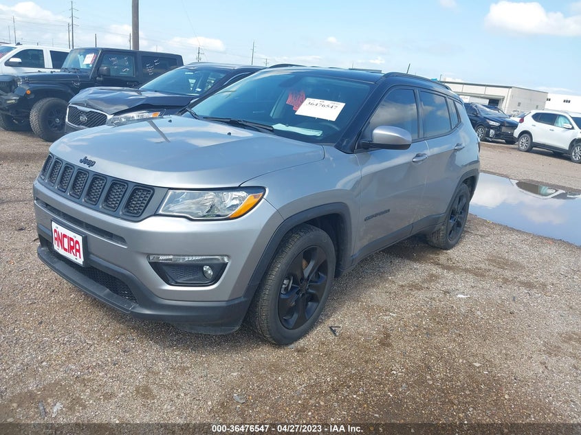 VIN 3C4NJCBB7MT501866 2021 JEEP COMPASS ALTITUDE
