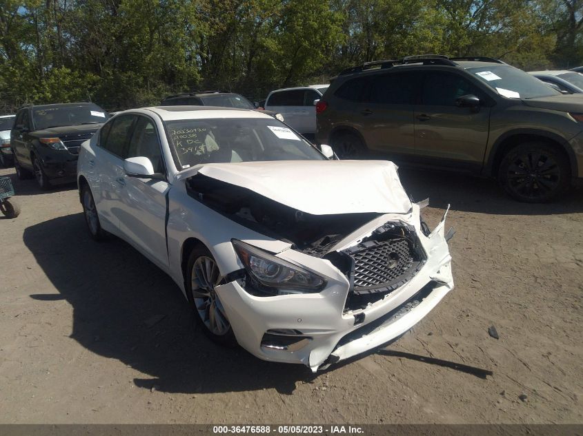 2022 INFINITI Q50 LUXE - JN1EV7BR3NM341570