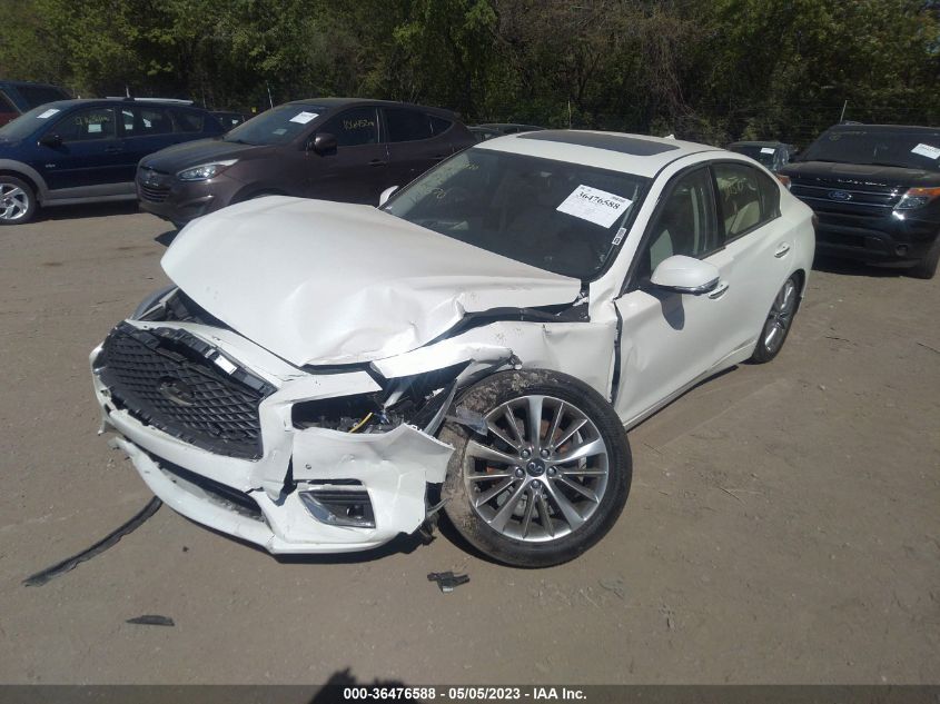 2022 INFINITI Q50 LUXE - JN1EV7BR3NM341570
