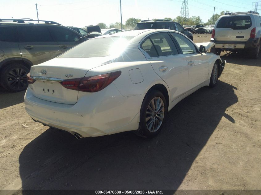 2022 INFINITI Q50 LUXE - JN1EV7BR3NM341570