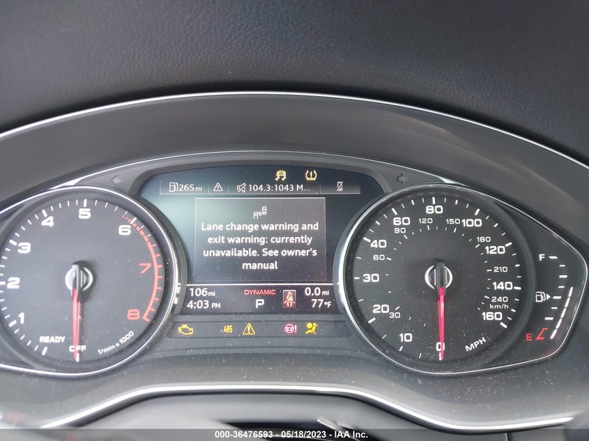 VIN WA1GAAFY9P2063718 2023 AUDI Q5 S LINE PREMIUM