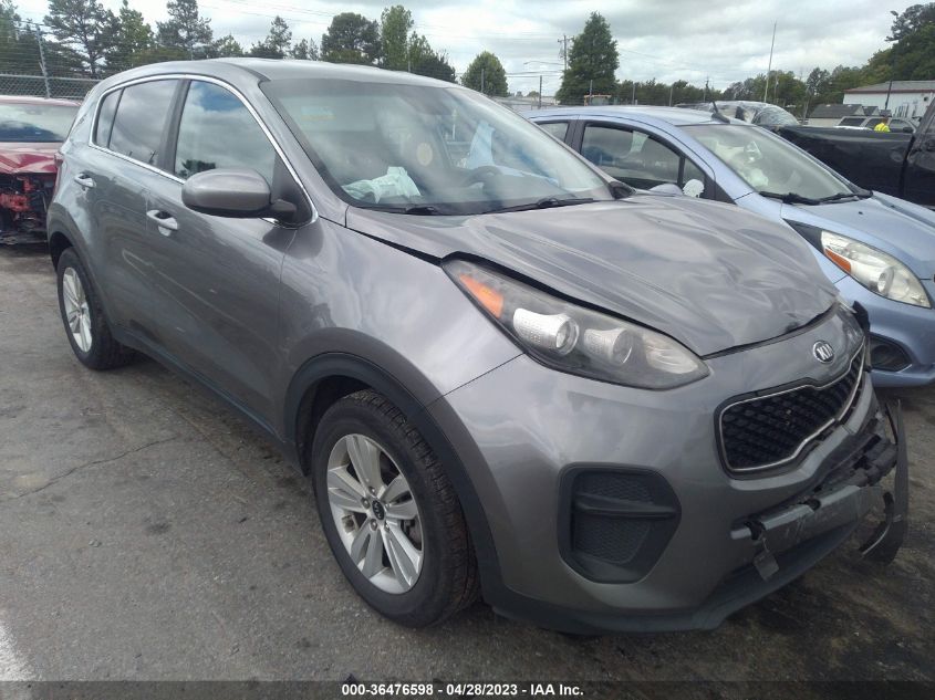 2018 KIA SPORTAGE LX - KNDPM3AC7J7375275