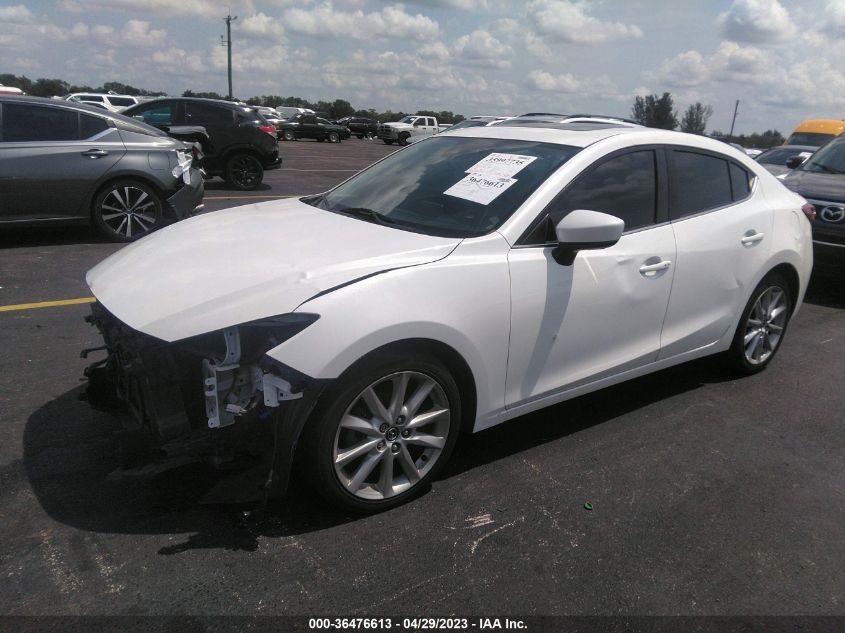 2017 MAZDA MAZDA3 4-DOOR GRAND TOURING - 3MZBN1W30HM128214