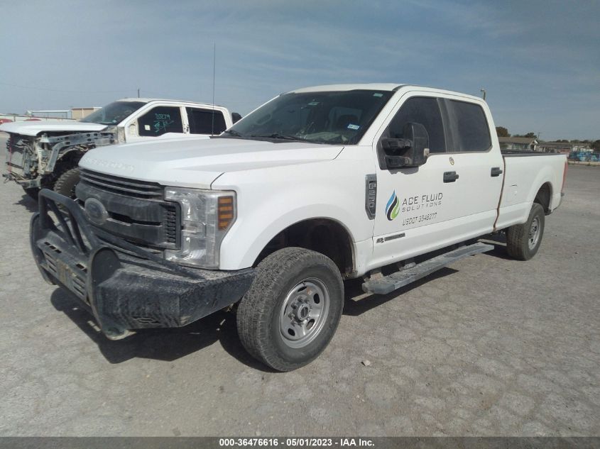 2019 FORD SUPER DUTY F-250 SRW XL/XLT/LARIAT - 1FT7W2BT6KEC89696