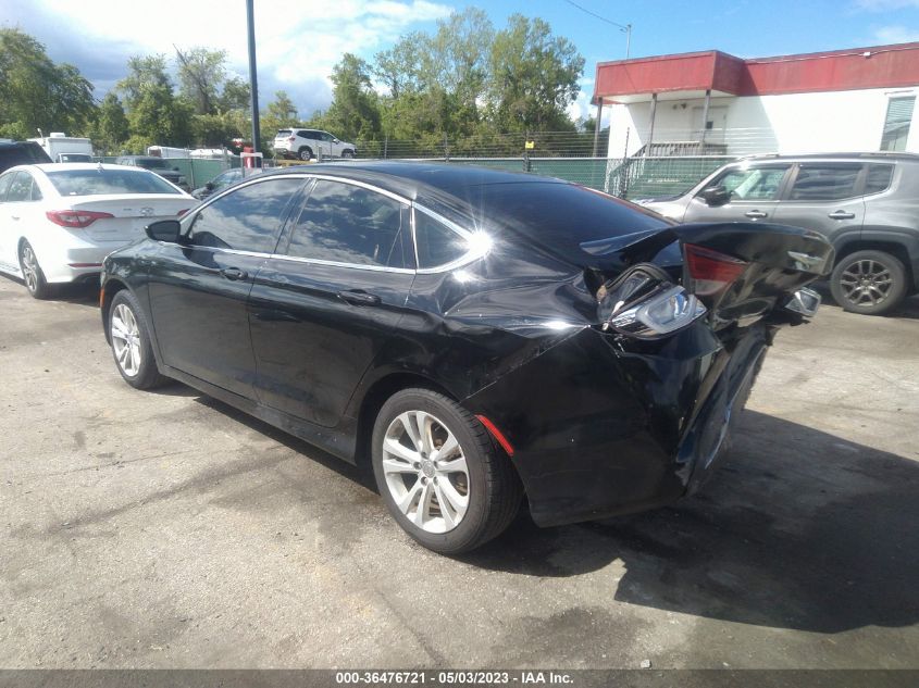 2016 CHRYSLER 200 LIMITED - 1C3CCCAB1GN141537