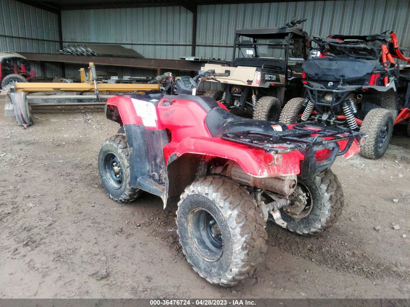 2021 HONDA TRX420 FM - 1HFTE40L8M4700935