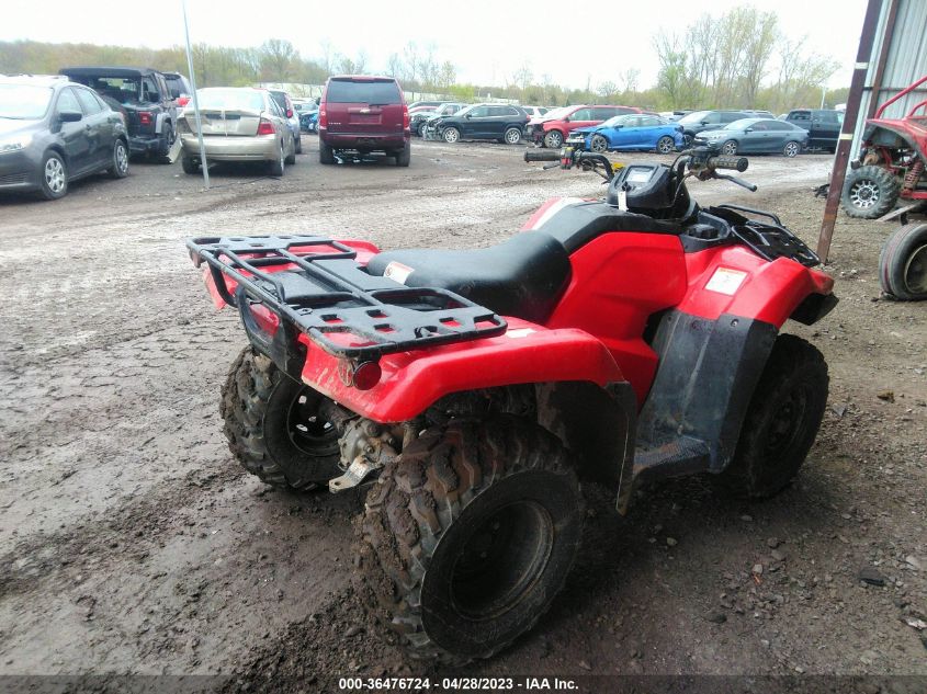 2021 HONDA TRX420 FM - 1HFTE40L8M4700935