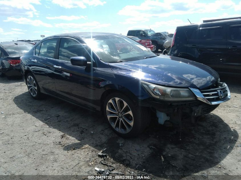 2014 HONDA ACCORD SEDAN SPORT - 1HGCR2F55EA061073