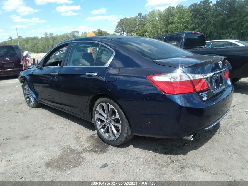 2014 HONDA ACCORD SEDAN SPORT - 1HGCR2F55EA061073