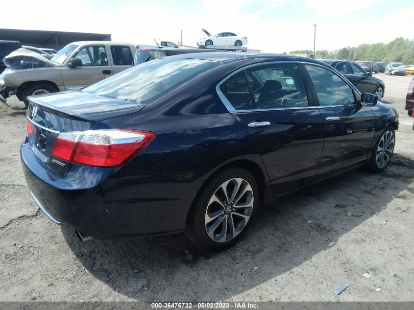 2014 HONDA ACCORD SEDAN SPORT - 1HGCR2F55EA061073